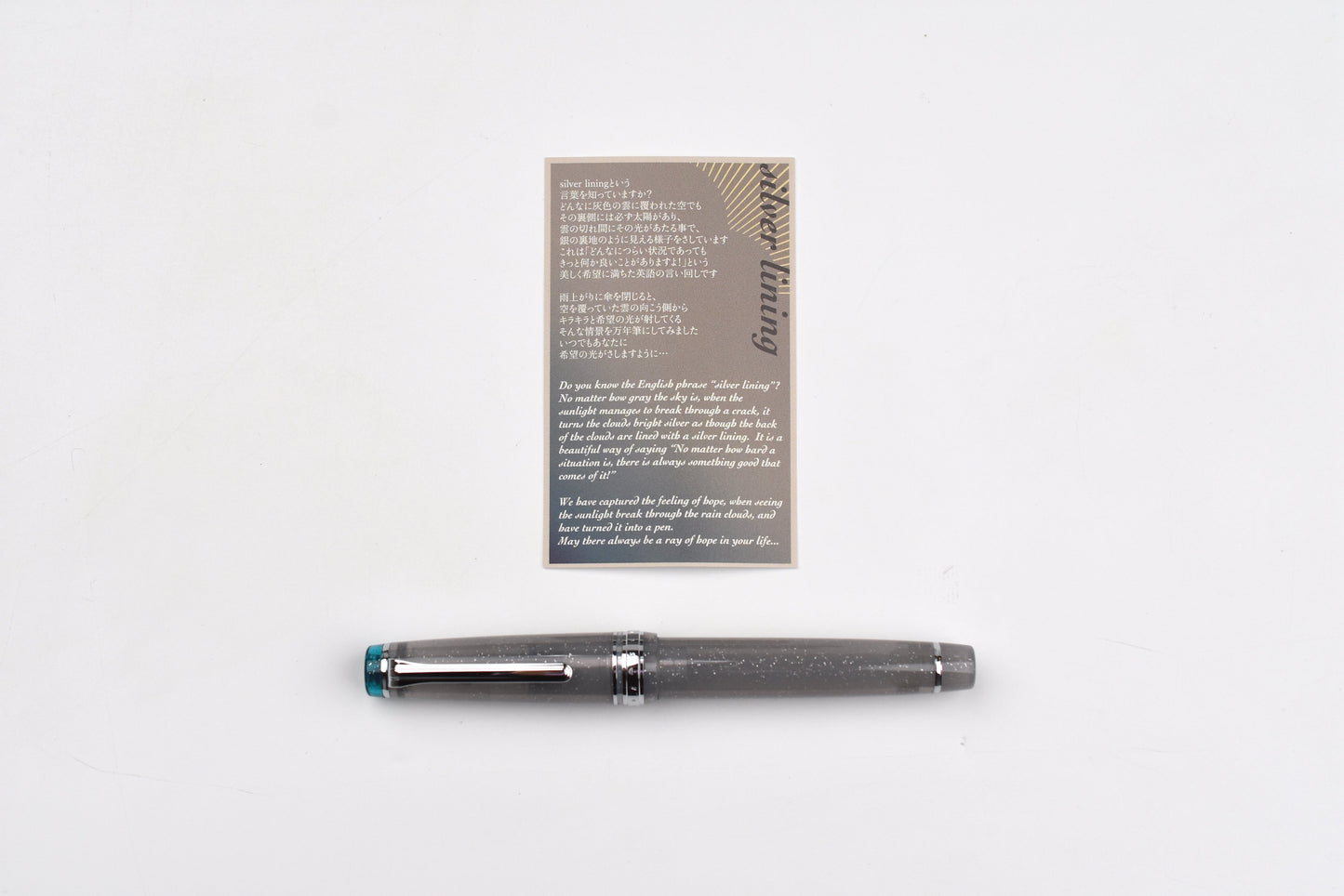 BUNGUBOX Original Fountain Pen - Silver Lining