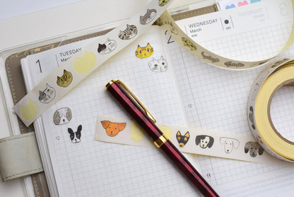 Classiky - Toranekobonbon Sticker Roll - 18mm