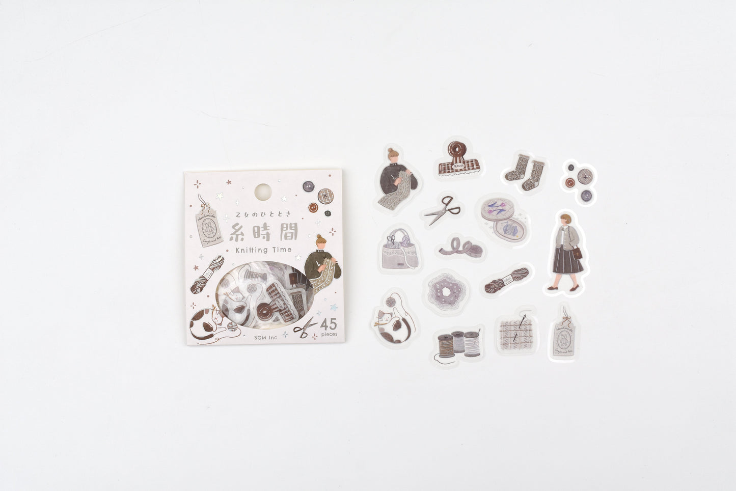 BGM Flake Stickers - Foil Stamping - Maiden's Moment