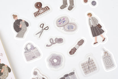 BGM Flake Stickers - Foil Stamping - Maiden's Moment