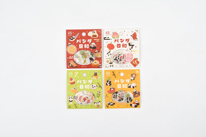 BGM Flake Stickers - Foil Stamping - Panda Weather