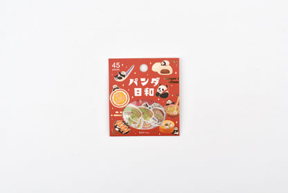 BGM Flake Stickers - Foil Stamping - Panda Weather