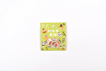 BGM Flake Stickers - Foil Stamping - Panda Weather
