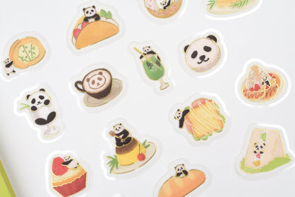 BGM Flake Stickers - Foil Stamping - Panda Weather