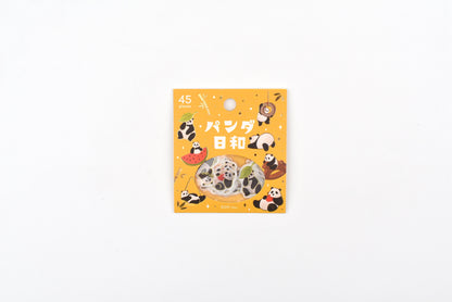 BGM Flake Stickers - Foil Stamping - Panda Weather