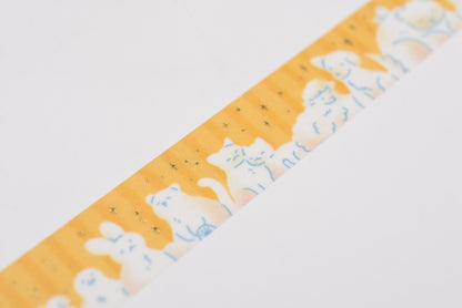 BGM Life Washi Tape - Foil Stamping - Animal Weather