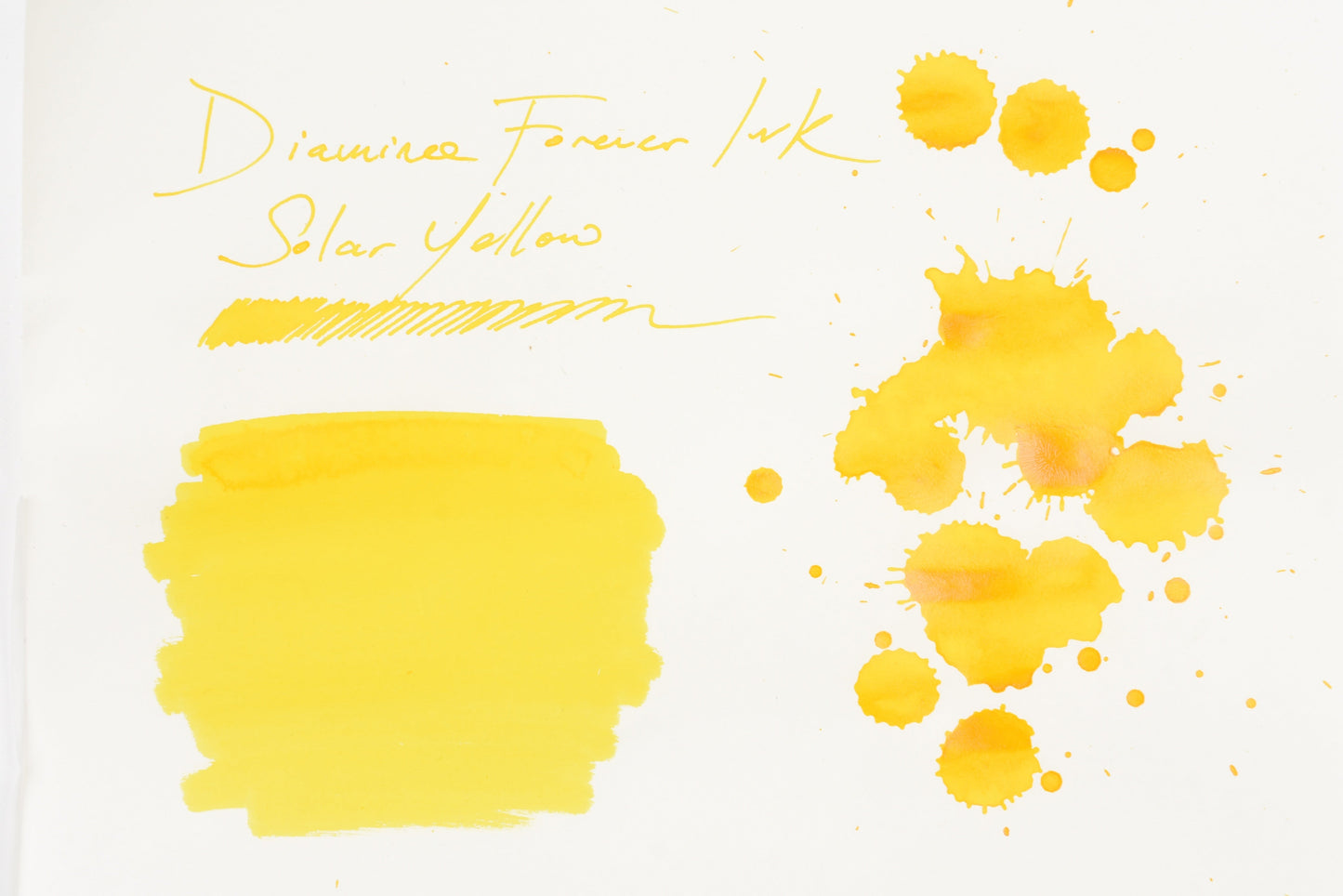 Diamine Forever Inks - Solar Yellow - 50mL