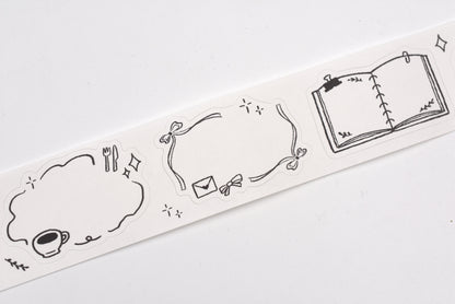 BGM Roll Sticker - Writable - Sketch