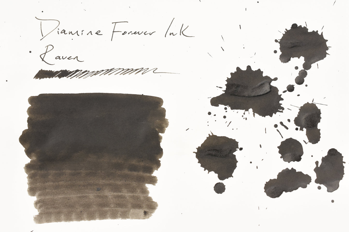 Diamine Forever Inks - Raven - 50mL