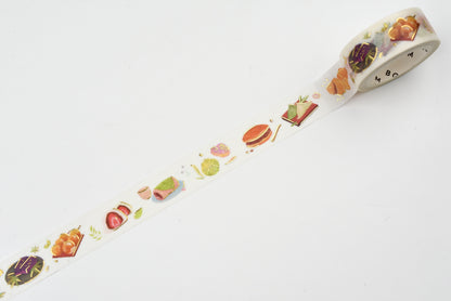 BGM Washi Tape - Foil Stamping - IPPAI - Full of Wagashi (Japanese Sweets)