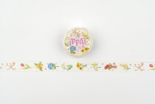 BGM Washi Tape - Foil Stamping - IPPAI - Full of Bouquets