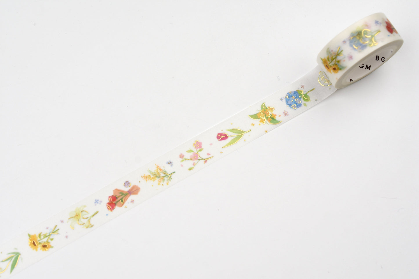 BGM Washi Tape - Foil Stamping - IPPAI - Full of Bouquets