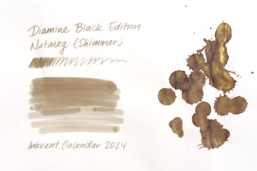 Diamine Black Edition - Shimmer - Nutmeg