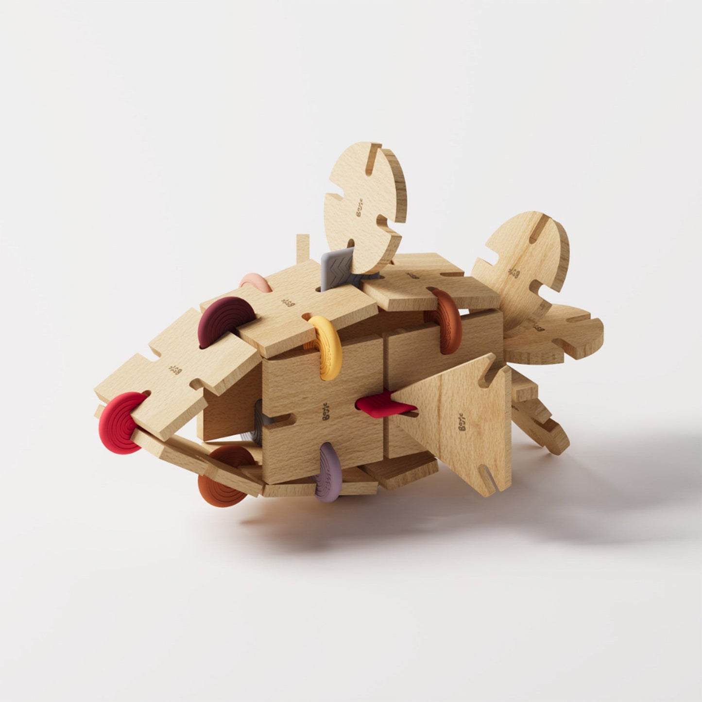 Bavvic Wooden Dreamer Set 64 pieces