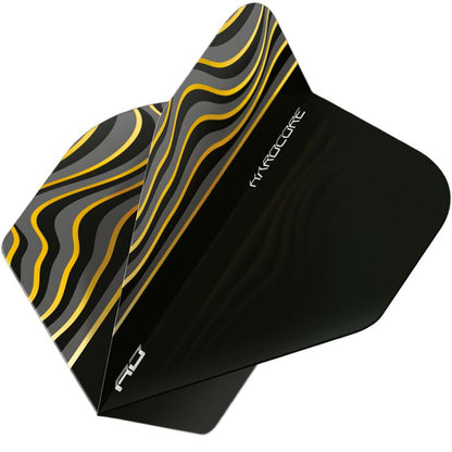 RED DRAGON - Hardcore Radical Black Wave Dart Flights