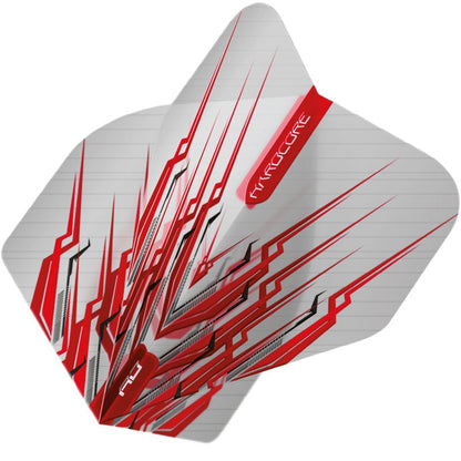 RED DRAGON - Hardcore Red Mohawk Dart Flights