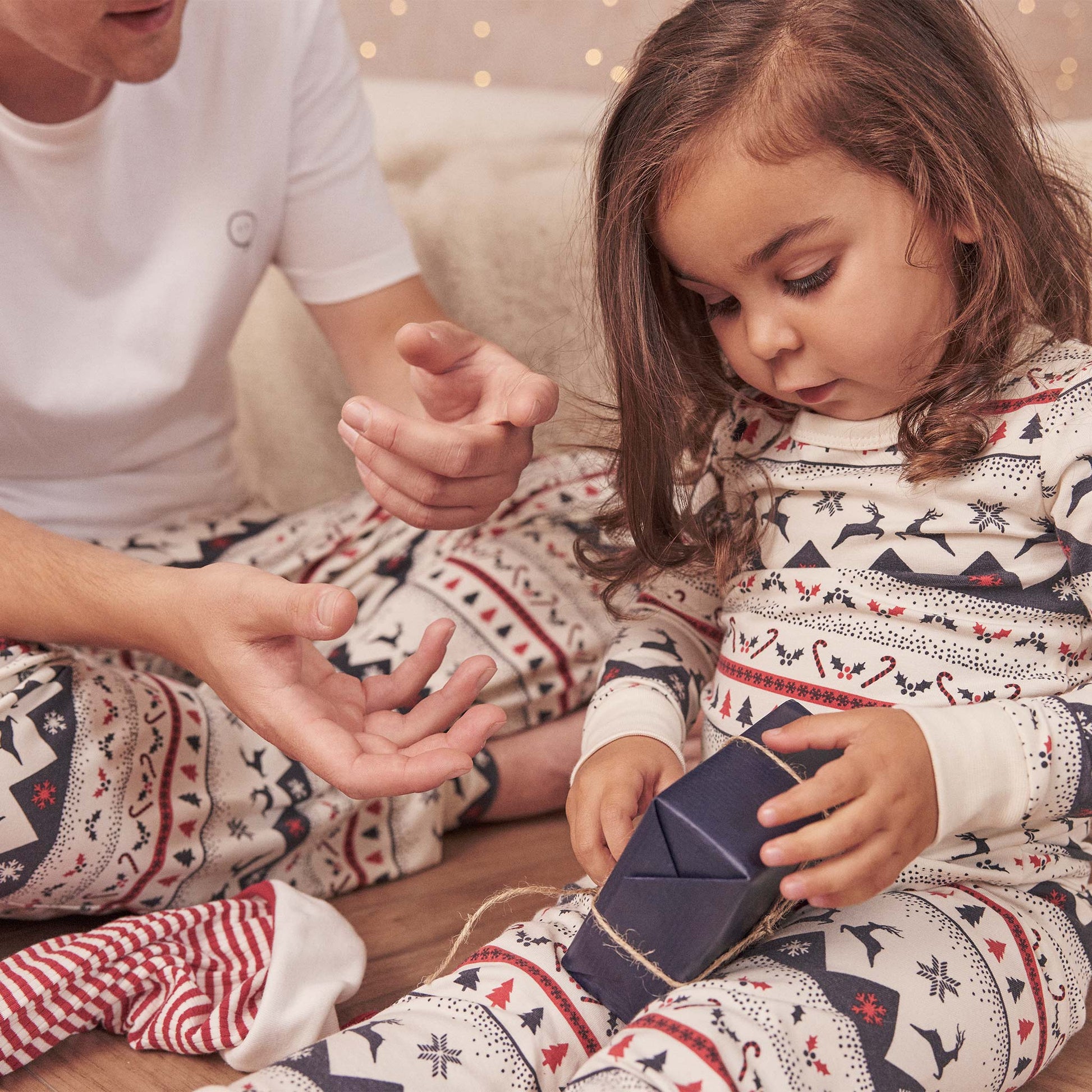 Fair Isle Navy Pyjamas