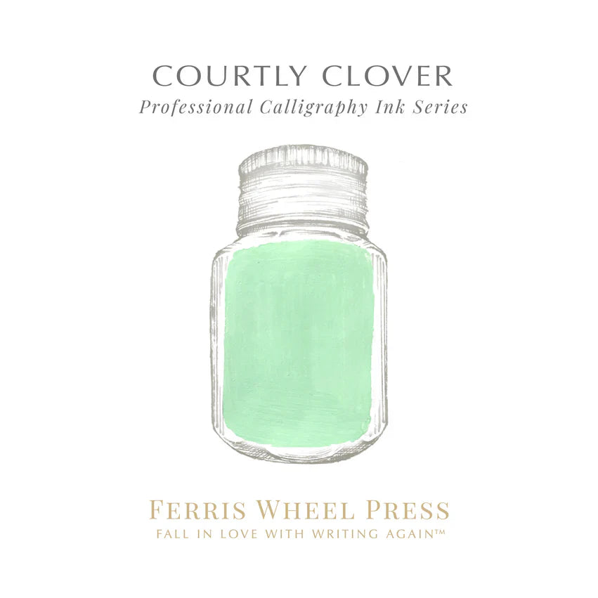 Ferris Wheel Press - Calligraphy Ink - Courtly Clover