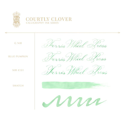 Ferris Wheel Press - Calligraphy Ink - Courtly Clover