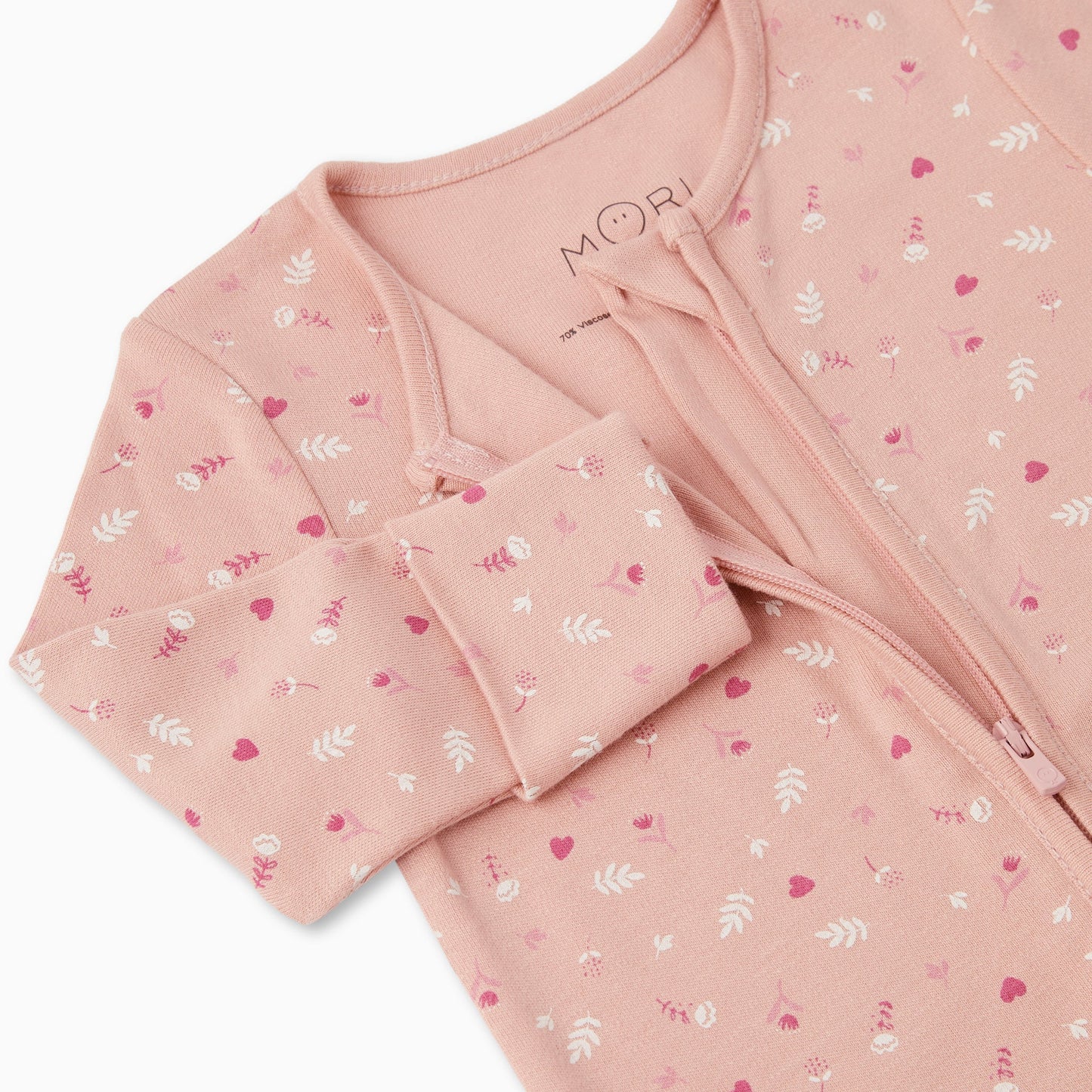 Floral Clever Zip Sleepsuit
