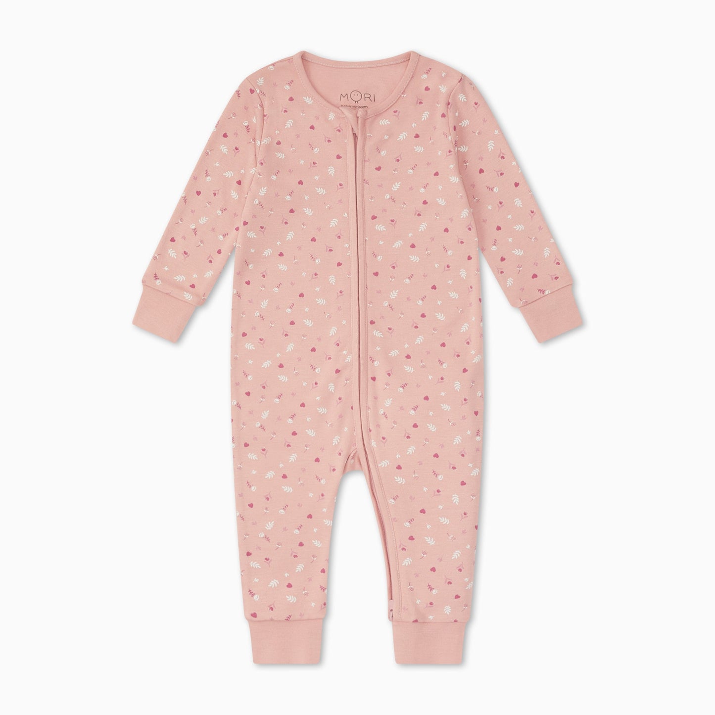Floral Clever Zip Sleepsuit