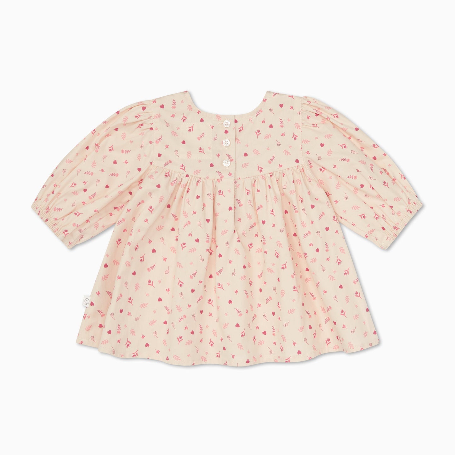 Floral Frilled Collar Dress