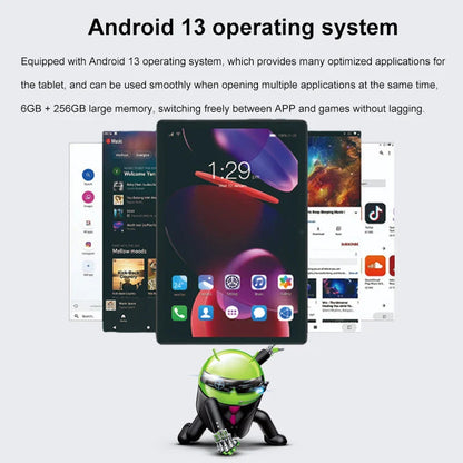 2025 14-Inch Smart Android 13.0 PC 6G+256GB MTK Processor-Seamless Learning Office & Entertainment Experience  Tablet PC