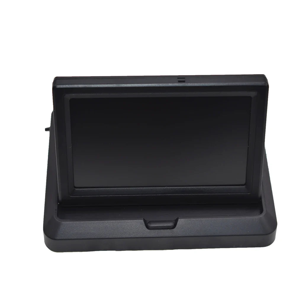 Car Rear View Camera or with Monitor 5 Inch 800*480 TFT LCD Foldable Reverse Parking And 12 LED Night Vision