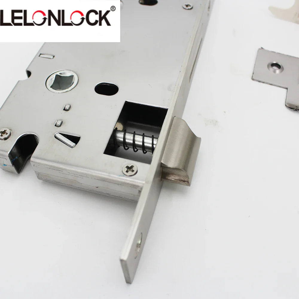 5058 Series Mechanical Anti-theft Silent Door Lock Body 304 Stainless Indoor Lock Body for Wooden Door Mortise Lock