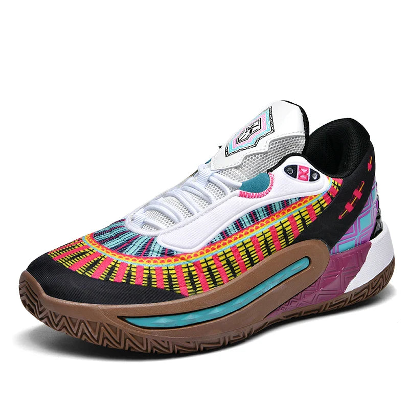 Brand Logo Customize Professional Men Eagle Design Outdoor Sports Sneakers Dark Night Glowing Mesh Women Boys Basketball Shoes
