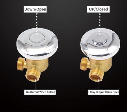 1 Way Output Thermostatic Brass Shower Faucets Wall Mounted Cold&Hot Water Mixing Valve Mixer Tap Thermostatic Shower Valve