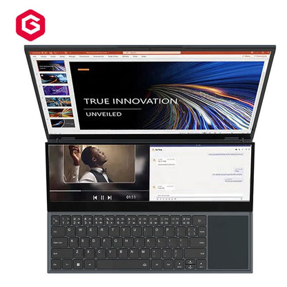 Core I7 16inch 1920x1200 IPS Touch Dual Screen Laptops Brand New DDR4 16GB SSD 256GB Business Cheap Notebook Pc