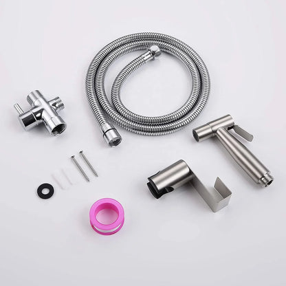 304 Stainless Steel Handheld Bidet Sprayer Toilet Kitchen Shower Set for Bathroom Cloth Diaper Sprayer