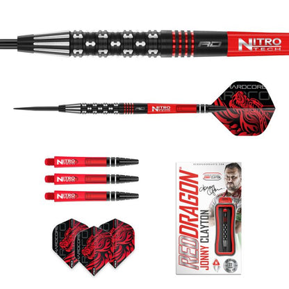 RED DRAGON - Jonny Clayton Premier League Darts - 90% Tungsten - 22g