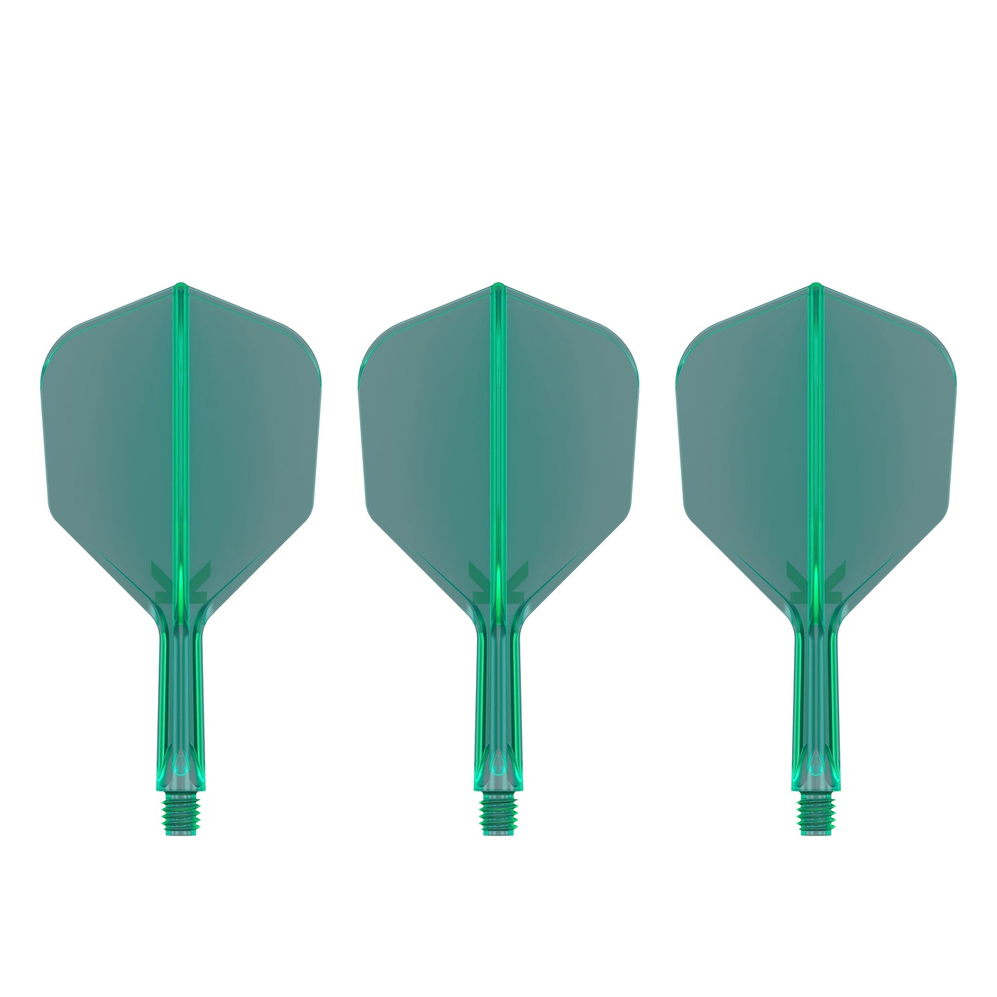 TARGET - K-FLEX All-In-One Moulded Flights NO6 Size - GREEN