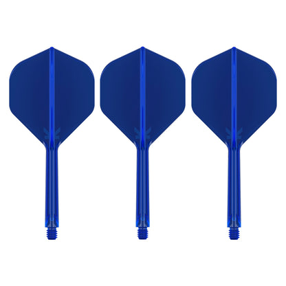 TARGET - K-FLEX All-In-One Moulded Flights NO2 Size - BLUE
