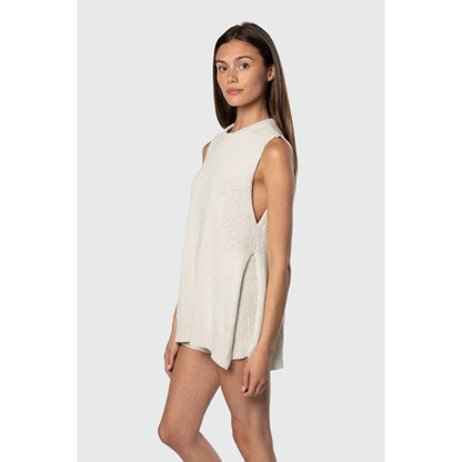 TEAMLTD - KNIT TANK | Natural