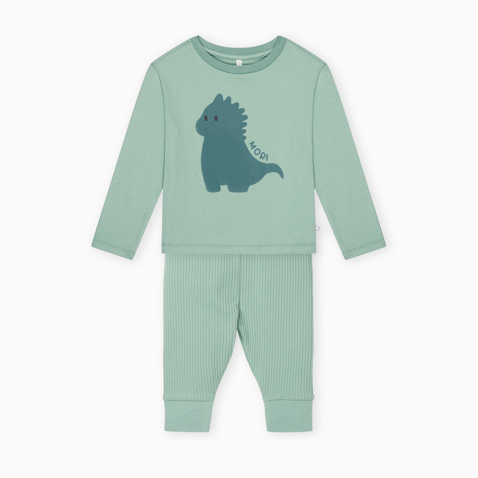 Dino Ribbed Top & Leggings Outfit