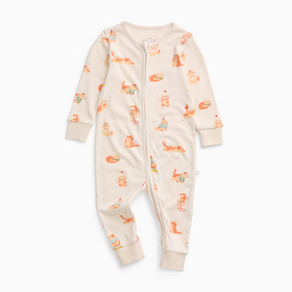 Cat Nap Clever Zip Sleepsuit