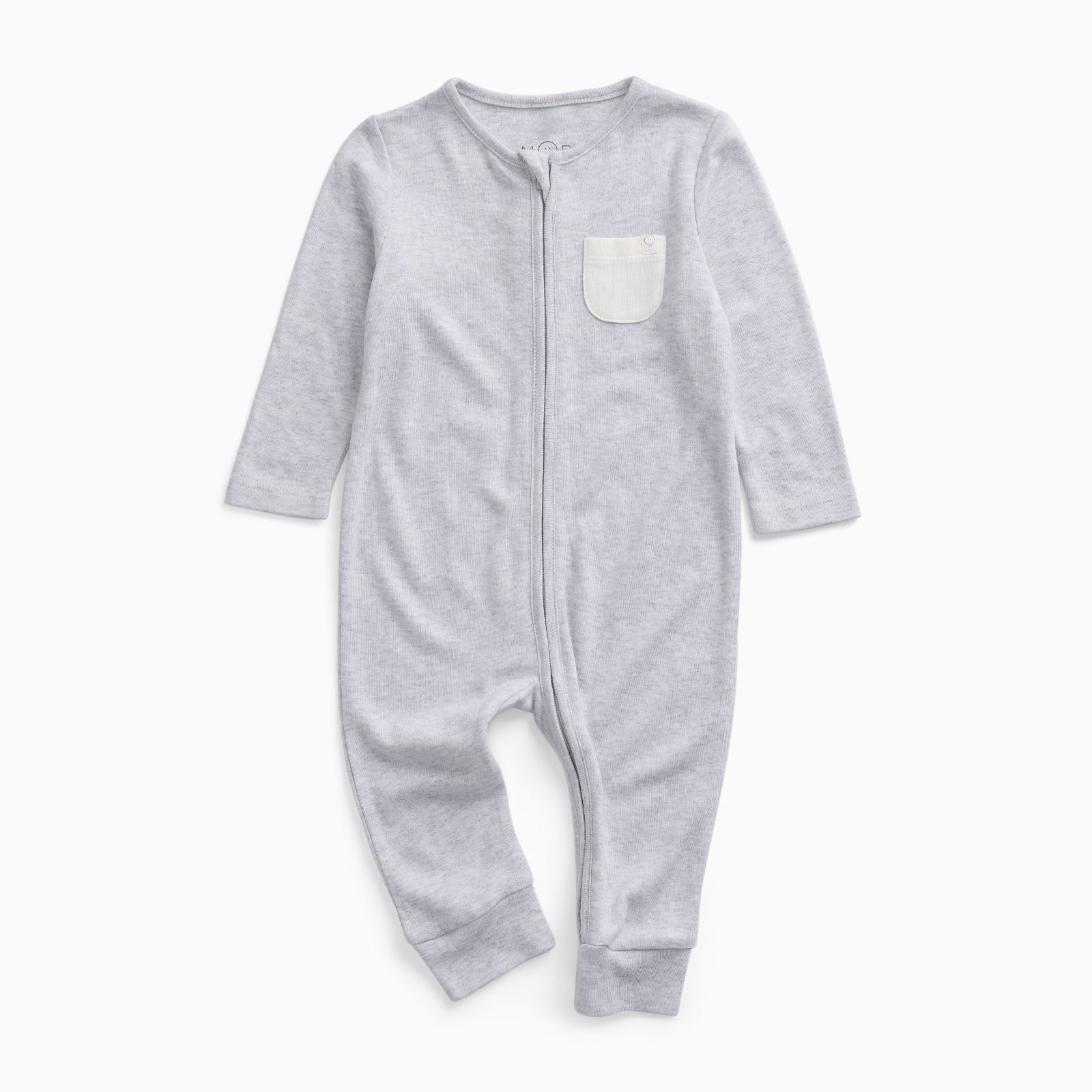 Clever Zip Sleepsuit - Grey
