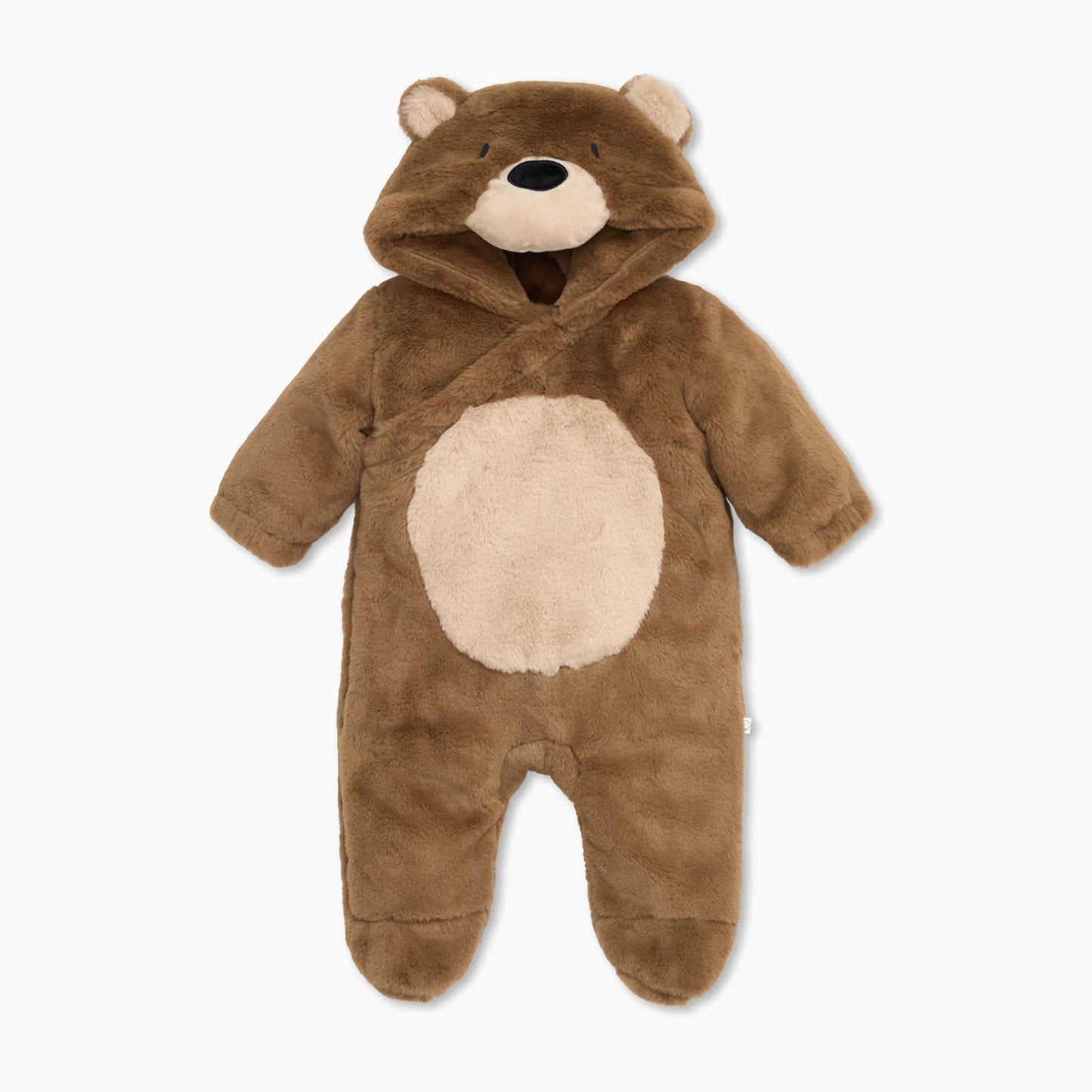 Bear Faux Fur Pramsuit