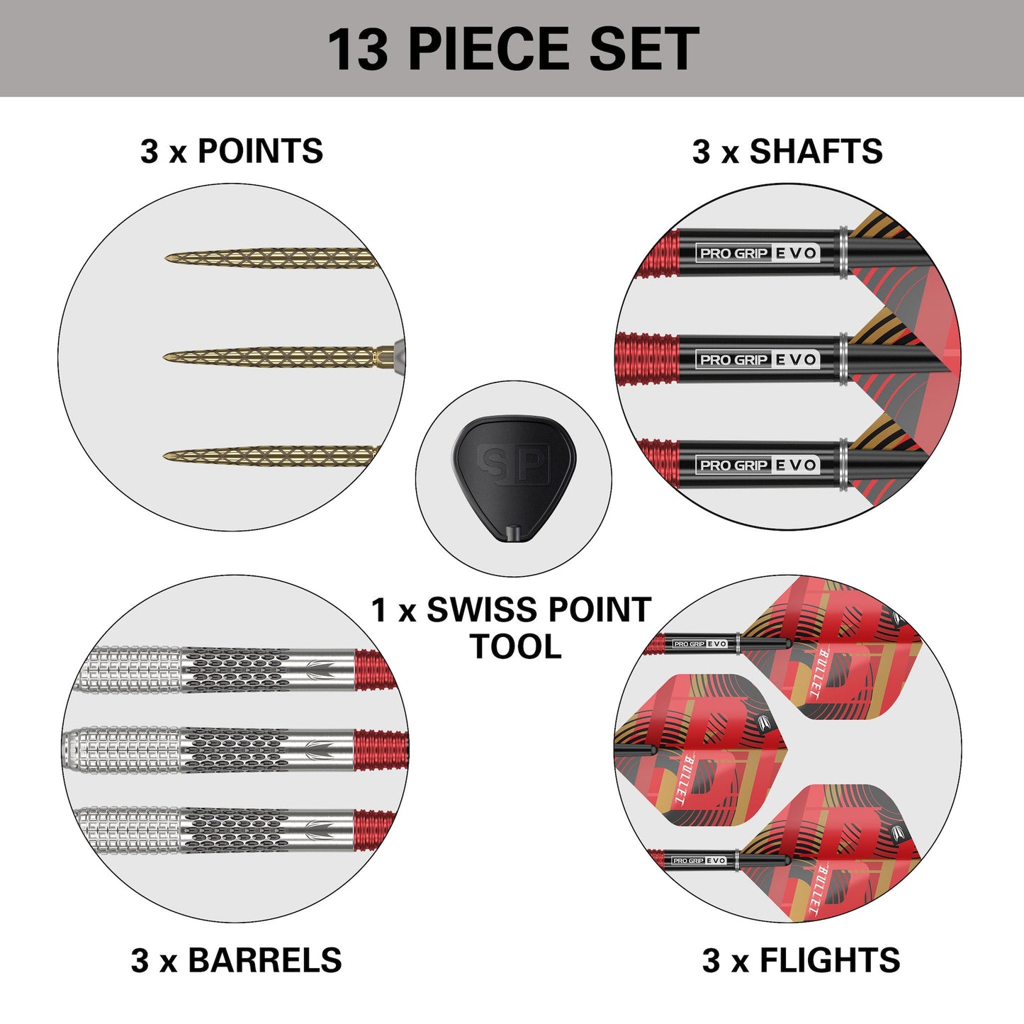 TARGET - Stephen Bunting G5 - 95% Tungsten - 22g