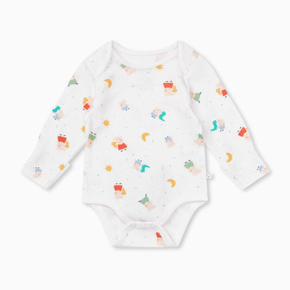 George Pig Ribbed Dungarees & bodysuit Outfit
