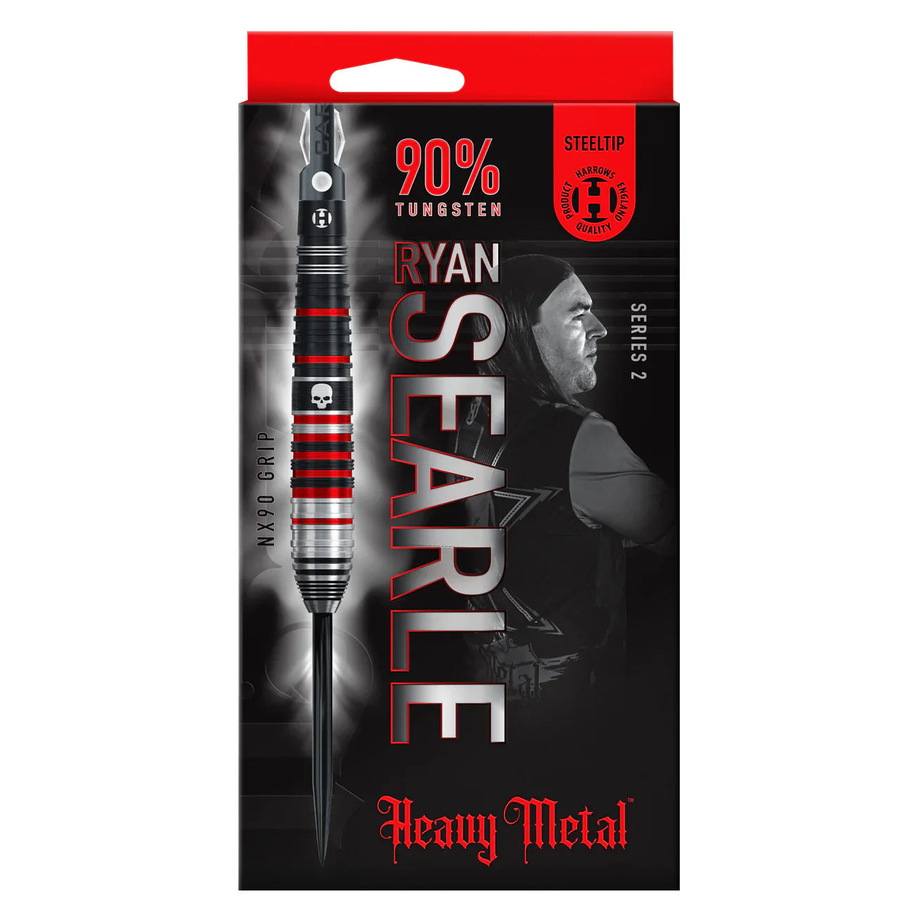 HARROWS - RYAN SEARLE Darts - Series 2 - 90% Tungsten - 23g