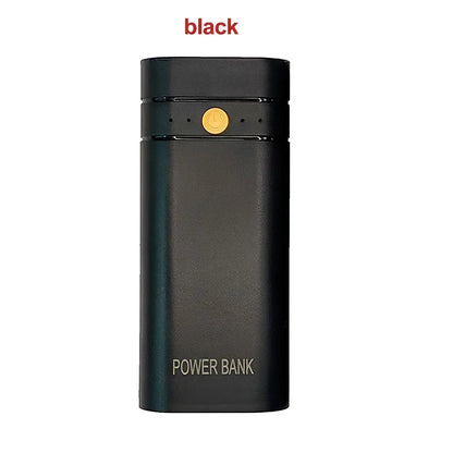 5V 2A 6000mAh 2X 18650 USB Type-C Battery Charger Case For Phone Electronic Charging DIY Not Including Batteries Power Bank Box