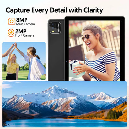 2026 Model Tablet | Brand New Android 16 | 10.0-inch Display | 12GB (3GB+9GB Virtual) RAM + 64GB ROM | Dual Cameras | 6,000mAh