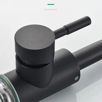 Bathroom Basin Faucet 304 Stainless Steel Hot Cold Wash Mixer Crane Tap 360 Rotation Sink Faucets Single Lever Tap For Bathroom