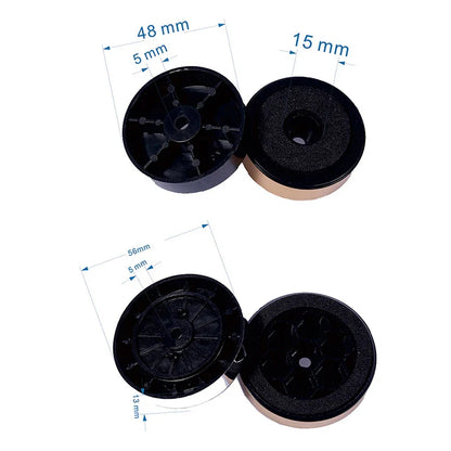 4pcs/lot Speaker Spikes Stand Feets Audio Active Speakers Repair Parts Accessories DIY For Home Theater Sound System