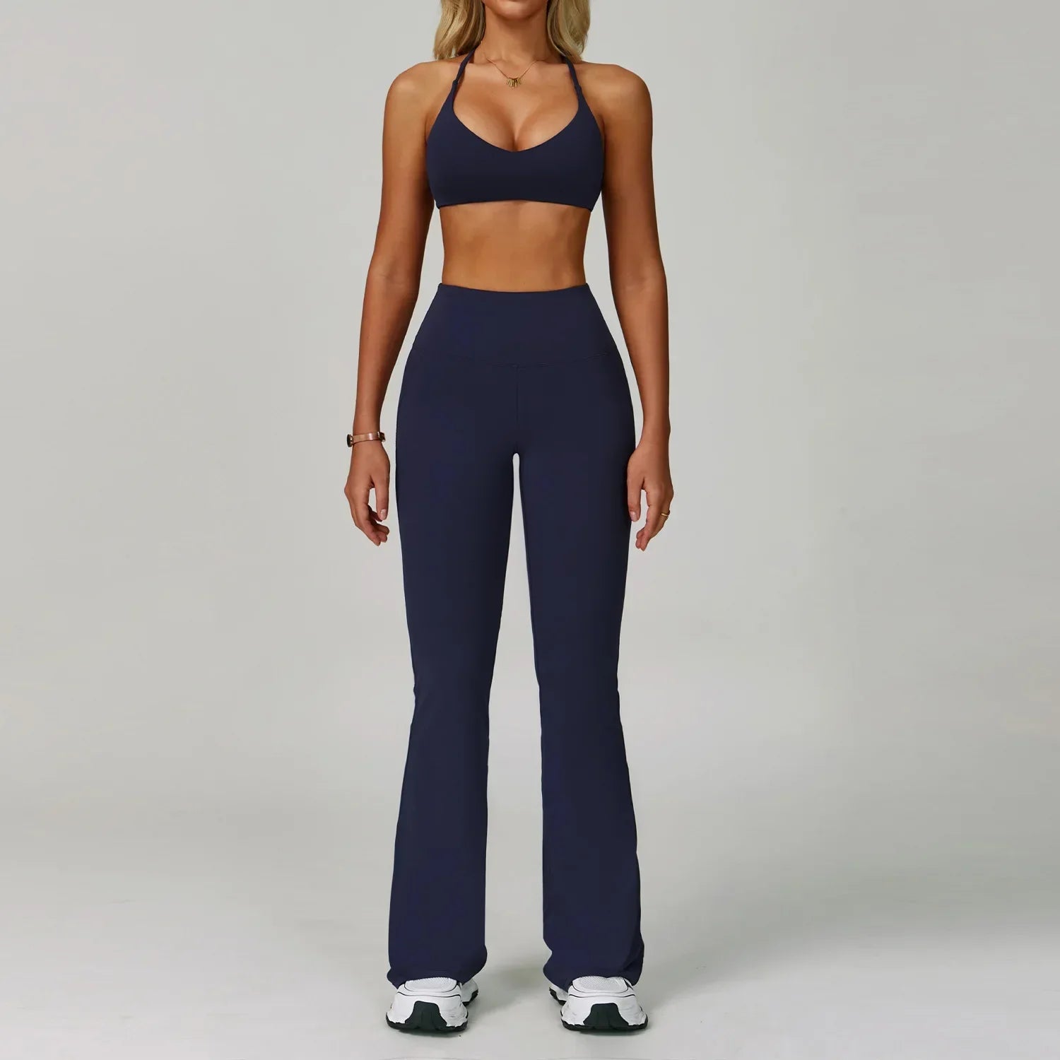 2Pcs Sets Women's Tracksuit Fitness Clothes Yoga Sets Sportswear Workout Bra High Waist Leggings Set Gym Clothing Sports Suits
