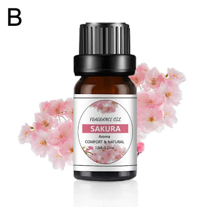 10ML Essential Oils Lavender Jasmine Essence Fragrance Oil for DIY Scented Candle Soap Car Air Freshener Perfume